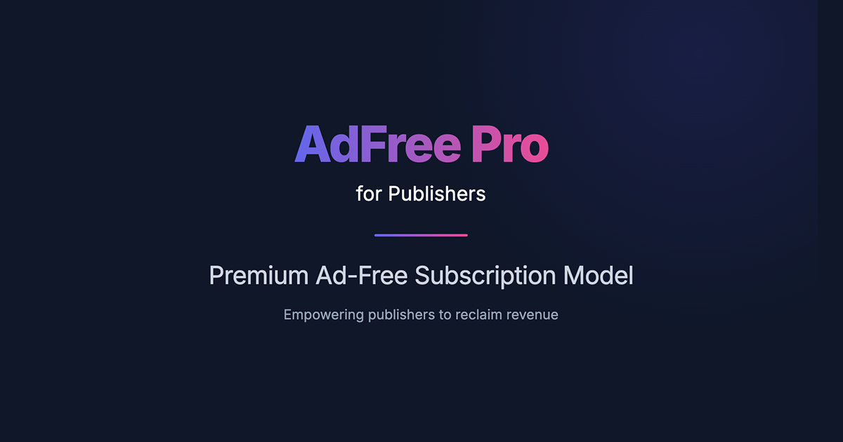 Welcome to AdFree Pro Blog